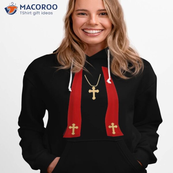 Pope Costume Shirt – Halloween Minister Priest