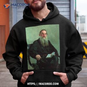 Portrait Of Leo Tolstoy By Ilya Repin Shirt 1 portrait of leo tolstoy by ilya repin shirt hoodie