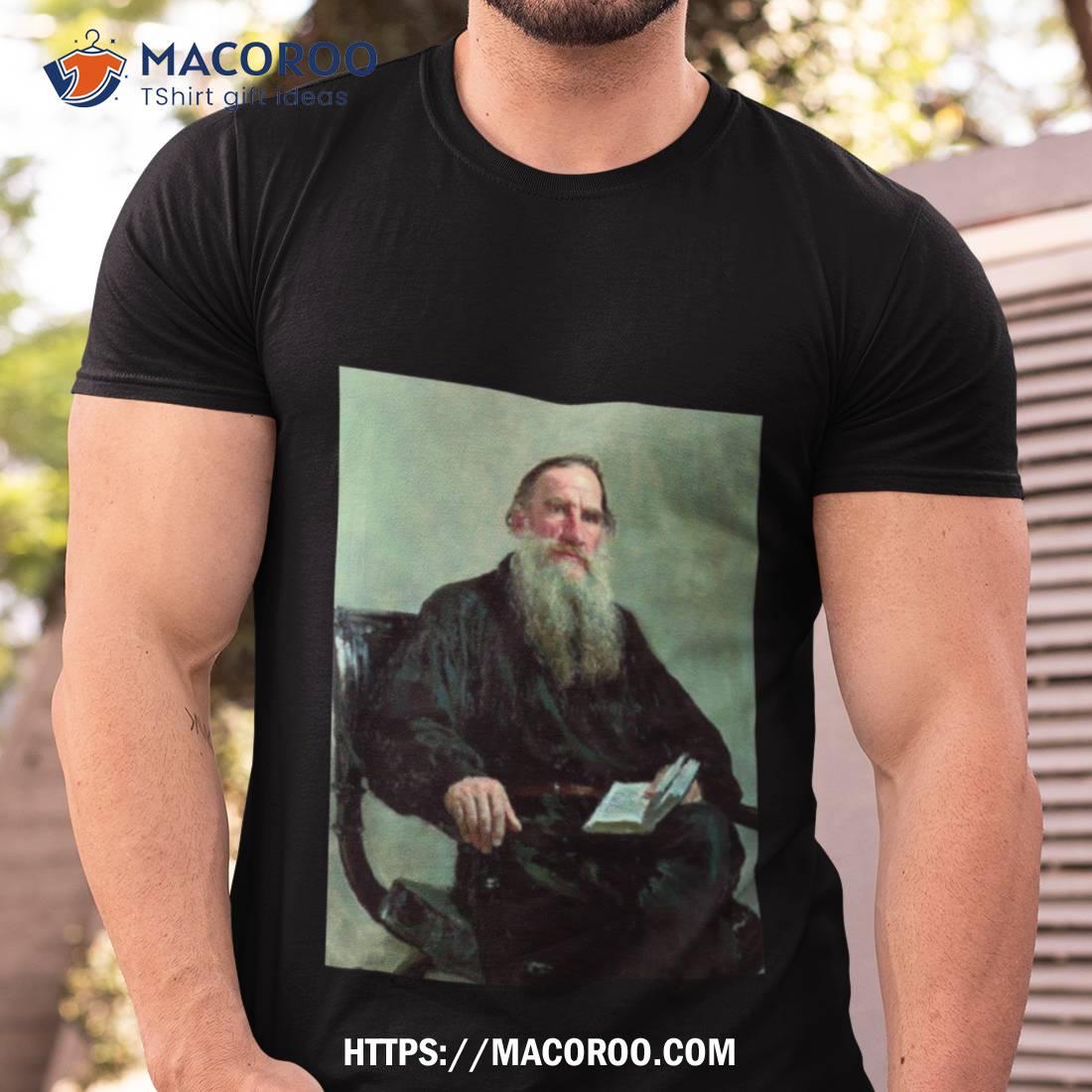 Portrait Of Leo Tolstoy By Ilya Repin Shirt Portrait Of Leo Tolstoy By Ilya Repin Shirt