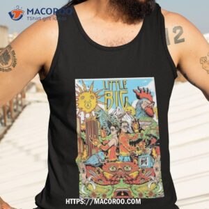 Poster Little Big Summer Tour 2023 Shirt 3 poster little big summer tour 2023 shirt tank top 3