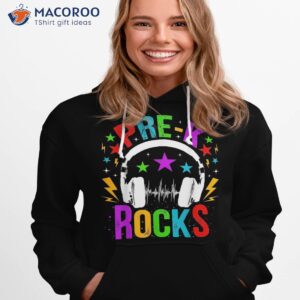 pre k rocks first day of school welcome back to shirt hoodie 1