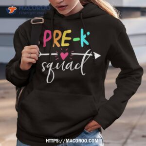 pre k squad back to school team teacher student shirt hoodie 3