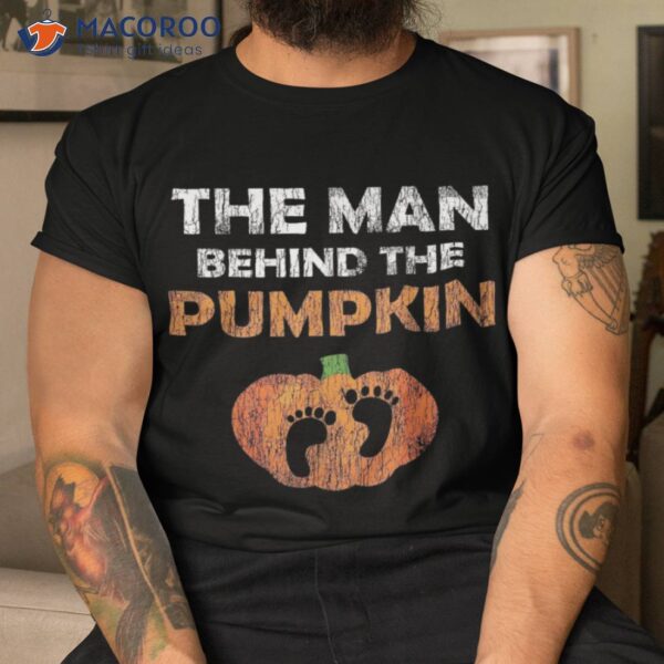 Pregnant Halloween Costume For Dad Expecting Lil Pumpkin Shirt