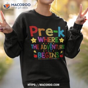 prek first day of school teacher student back to school shirt sweatshirt 2