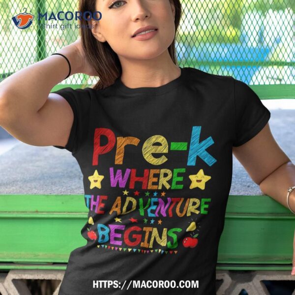 Prek First Day Of School Teacher Student Back To School Shirt