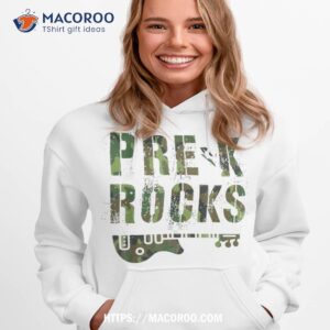 prek rocks teacher camo crew pre kindergarten team i teach shirt hoodie 1