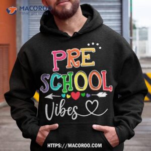 prek vibes back to school retro prek teachers shirt hoodie