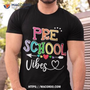 Prek Vibes Back To School Retro Prek Teachers Shirt