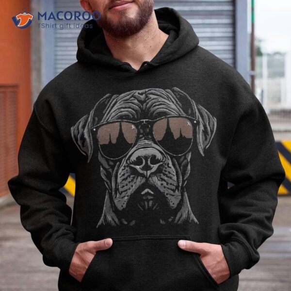 Presa Canario With Sunglasses Cane Corso Shirt