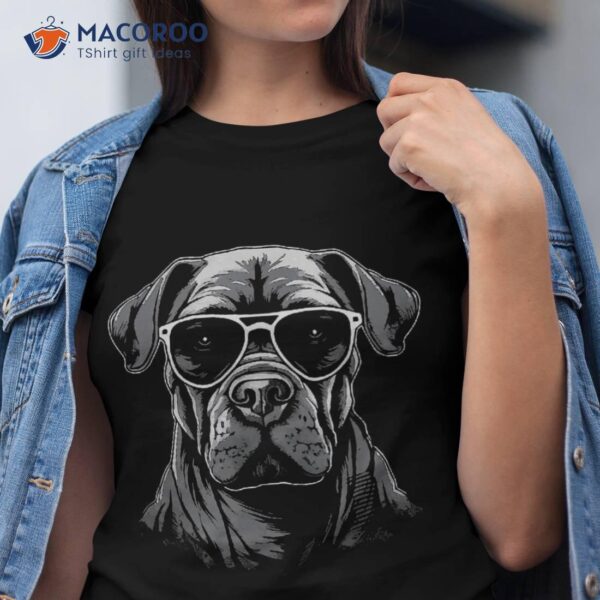 Presa Canario With Sunglasses Cane Corso Shirt