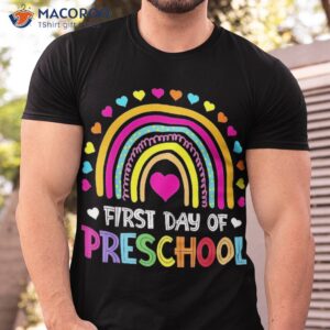 preschool back to school shirt happy first day of tshirt