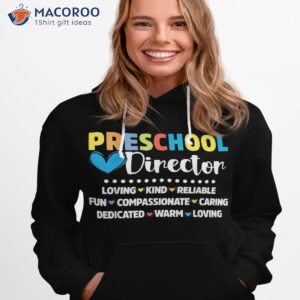 preschool director back to school daycare appreciation shirt hoodie 1