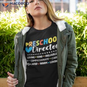 preschool director back to school daycare appreciation shirt tshirt 4