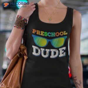 preschool dude shirt cool sun glass back to school gifts tank top 4