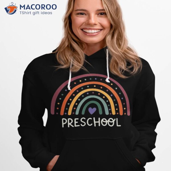 Preschool Teacher Back To School Shirt