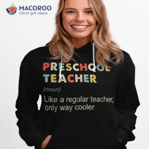 preschool teacher funny kindergarten definition shirt hoodie 1