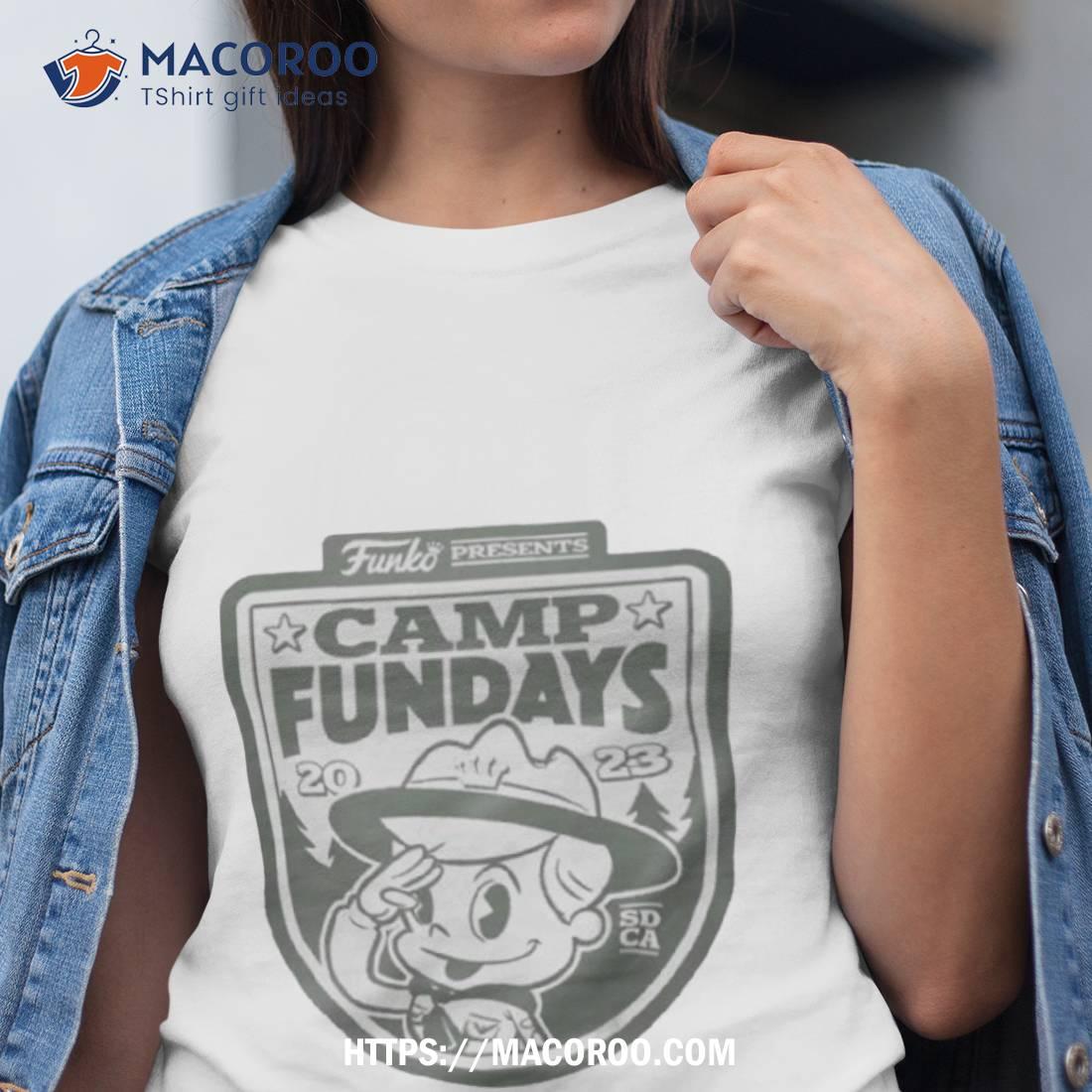Presents 2023 Camp Fundays San Diego Shirt Presents 2023 Camp Fundays San Diego Shirt