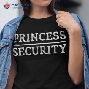 princess security halloween costume dad matching easy shirt tshirt 1