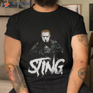 pro wrestling sting shirt tshirt