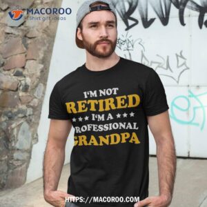 professional grandpa classic gift retiret dad shirt tshirt 3