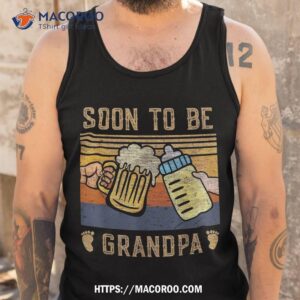 promoted to grandpa 2023 soon be grandfather new shirt tank top