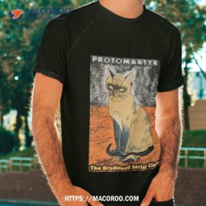 Protomartyr Aug 12 2023 The Brudenell Social Club Poster Shirt