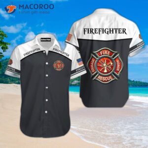 Proud Firefighter Hawaiian Shirts