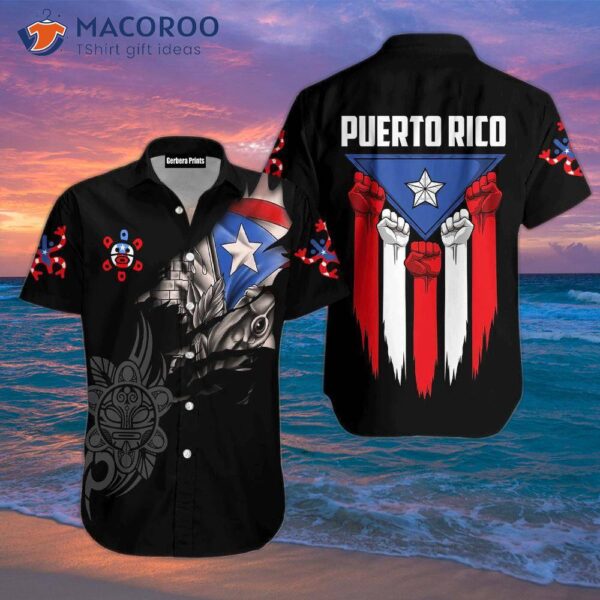 Puerto Rican Culture And Black Hawaiian Shirts