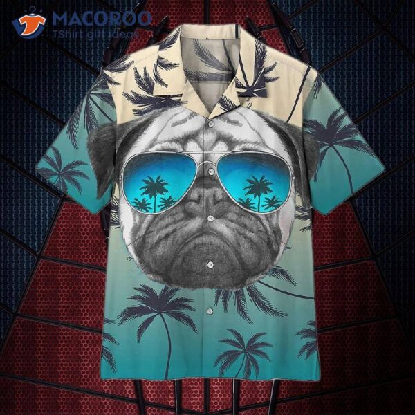 Pug Dog Summer Vibe Hawaiian Shirt