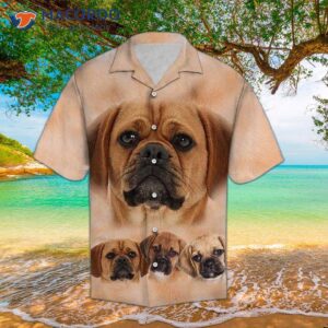 Pugle Great Brown Hawaiian Shirt