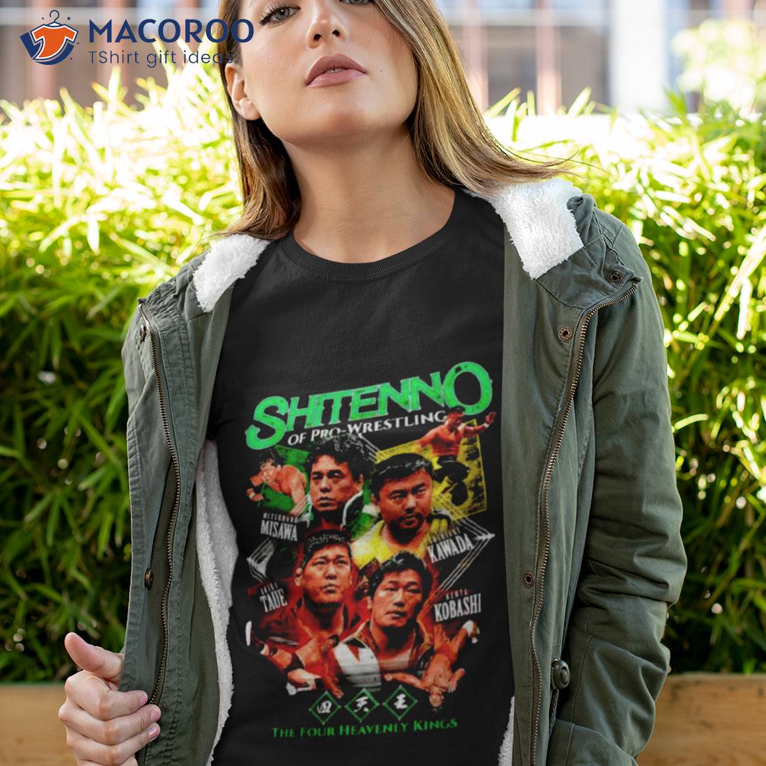 Puroresu Shitenno Of Prowrestling The Four Heavenly Kings Shirt Puroresu Shitenno Of Prowrestling The Four Heavenly Kings Shirt