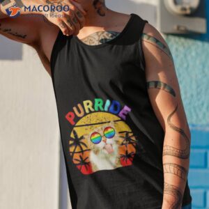 Purride Cat With Pride Sunglasses Shirt 3 purride cat with pride sunglasses shirt tank top 1