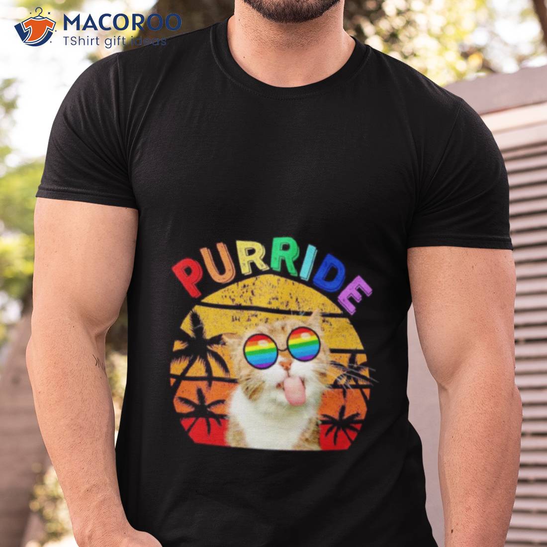Purride Cat With Pride Sunglasses Shirt Purride Cat With Pride Sunglasses Shirt