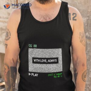quackity dg 00 with love always play shirt tank top