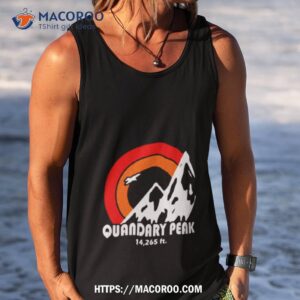 quandary peak sun eagle shirt tank top