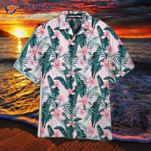 Queen Of Flower Pattern Pink Hawaiian Shirts