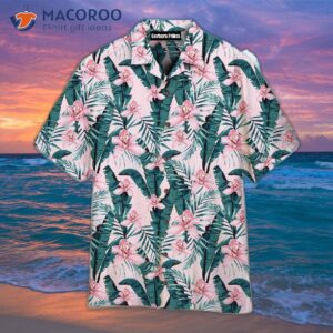 Queen Of Flower Pattern Pink Hawaiian Shirts