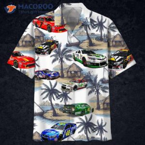 Racing Car-themed Hawaiian Shirts