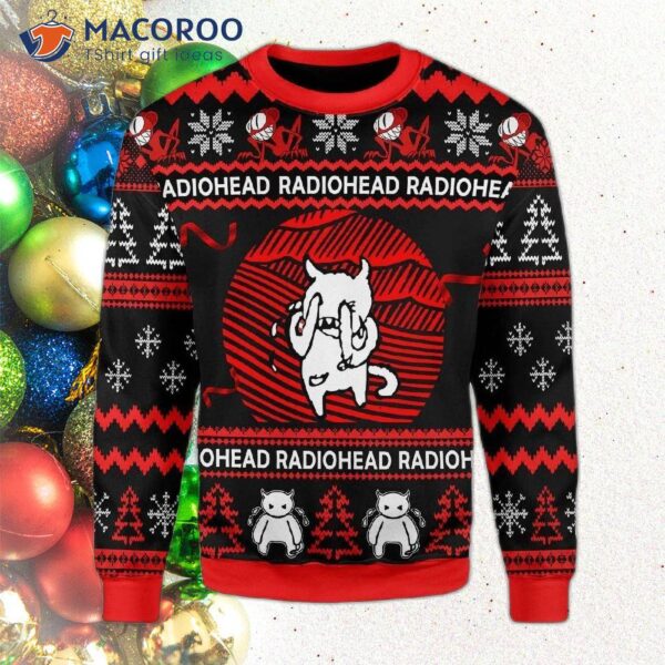 Radiohead Ugly Christmas Sweater