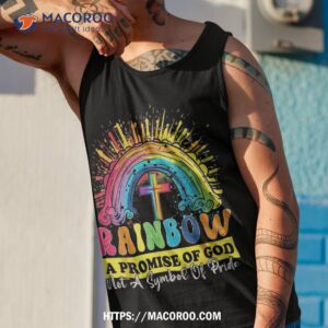 rainbow a promise of god not symbol pride shirt tank top 1