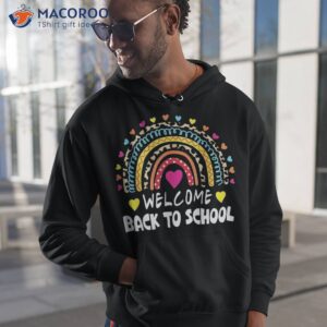 Rainbow Back To School Teachers Students 1st Day Of Shirt