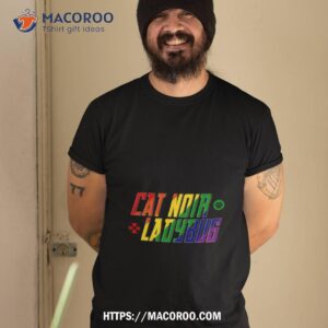 Rainbow Cat Noir & Ladybug Miraculous Ladybug Shirt