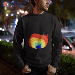 rainbow cats shirt sweatshirt