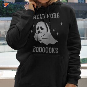 Read More Boooooks Cute Ghost Halloween Shirt