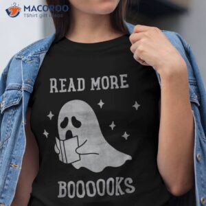 read more boooooks cute ghost halloween shirt tshirt