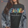 Reading Teacher Tie Dye Appreciation Day Back To School Shirt