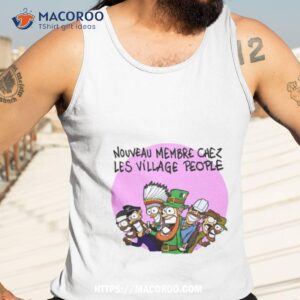 ready for the 80 s village people shirt tank top 3