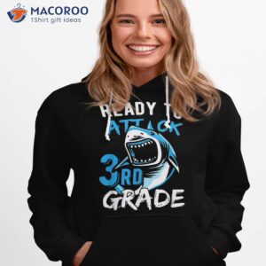 Ready To Attack 3rd Grade Boys Back School Shirt 2 ready to attack 3rd grade boys back school shirt hoodie 1