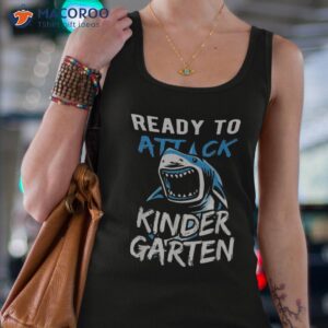 ready to attack kindergarten grade boys back school shirt tank top 4