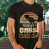 Ready To Crush Fourth 4th Grade Dinosaur Back School Boys Shirt